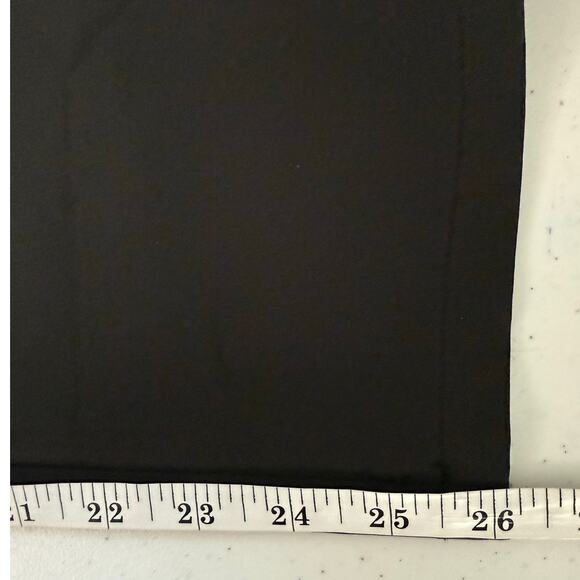 ASOS Design Skinny Black Nylon Elastic Waist Trousers Men's 28x26 Crop - Picture 9 of 11